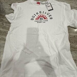 Quiksilver White Surf Co Tee